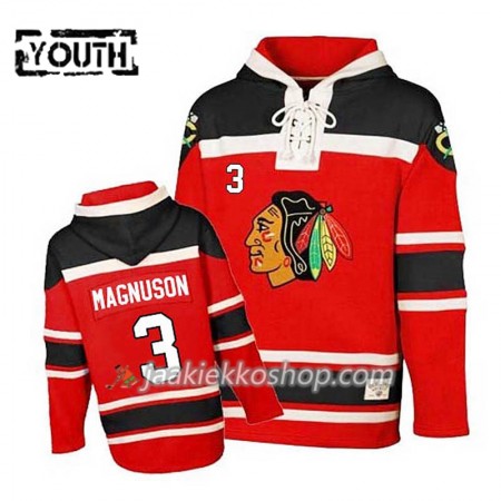 Lapsille NHL Chicago Blackhawks Keith Magnuson 3 Punainen Sawyer Hooded Sweatshirt